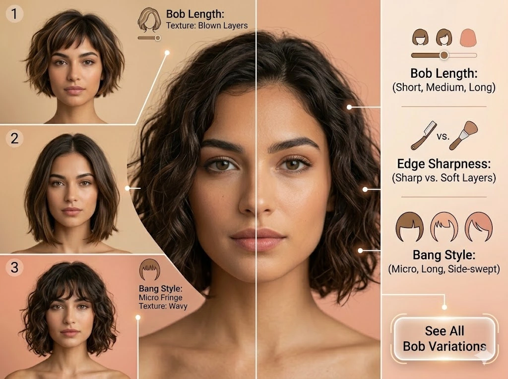Discover Endless Bob Styles & Textures