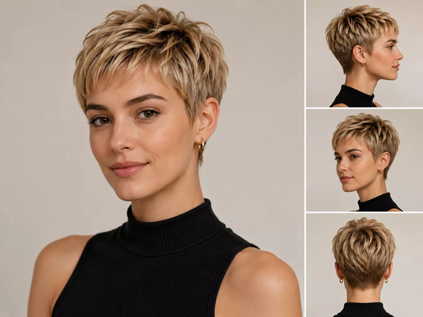 Precision Geometric Face Shape Matching for Pixie Cut