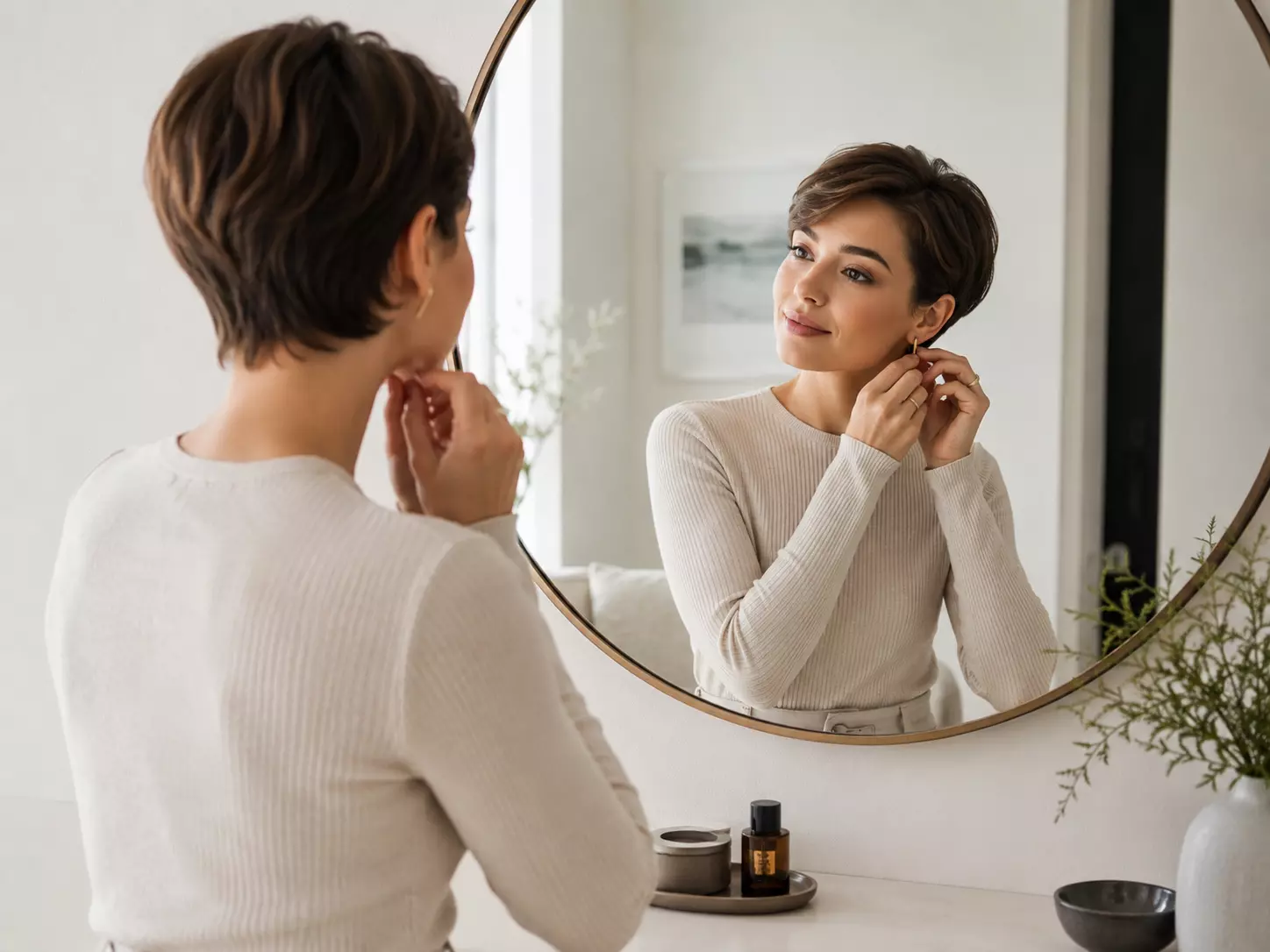Low maintenance short hairstyle planning