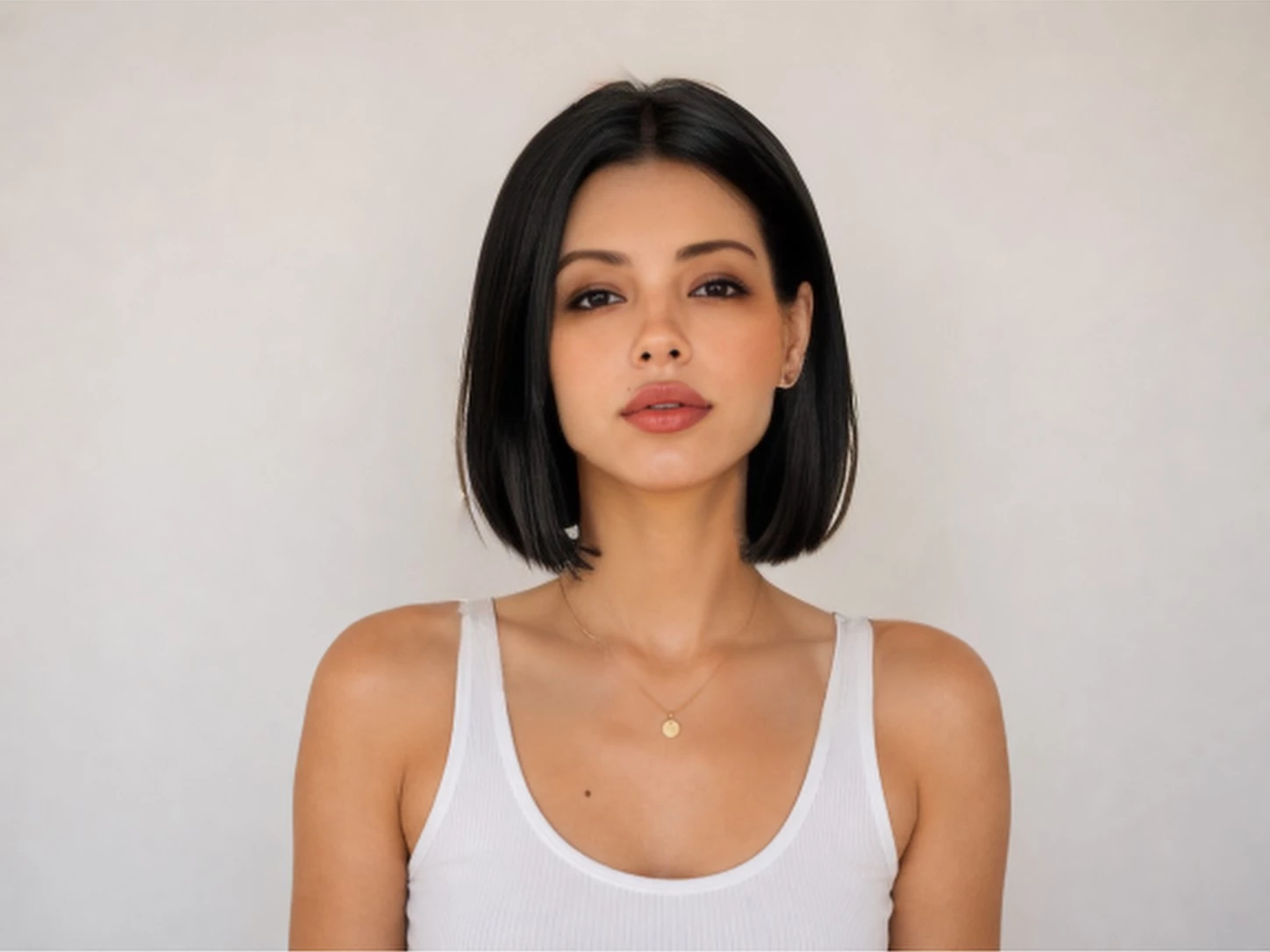 ai hairstyle changer wolf cut filter before