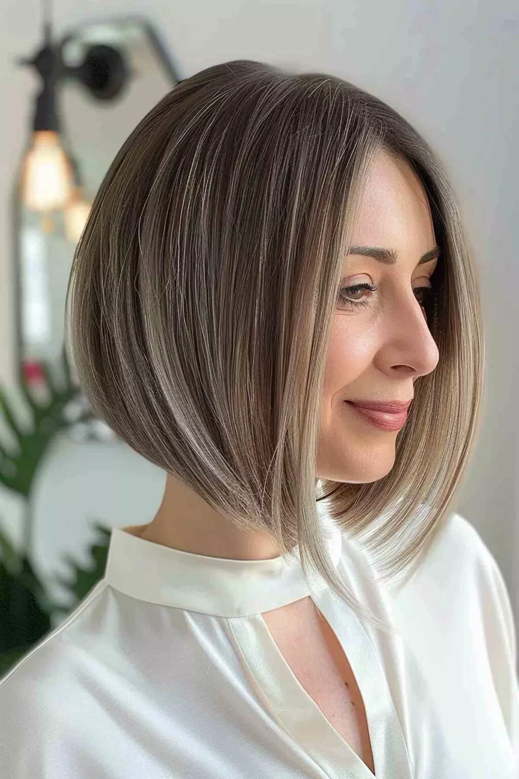 Corte bob en línea A