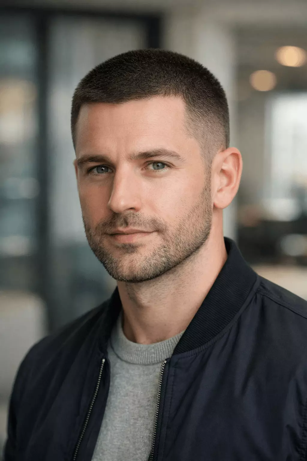 Buzz Cut Fade: Modern Gradient Style – 2026 Top Trend AI Try-On | RightHair.ai