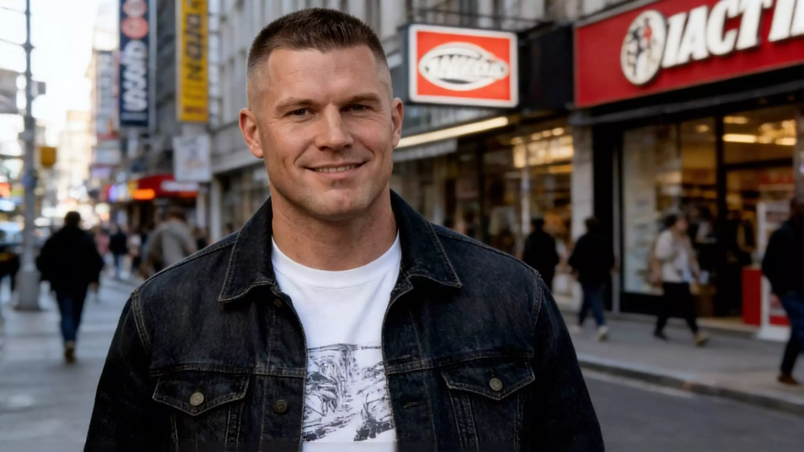 High and tight recon haircut, extreme military buzz cut, high skin fade, bold masculine look.