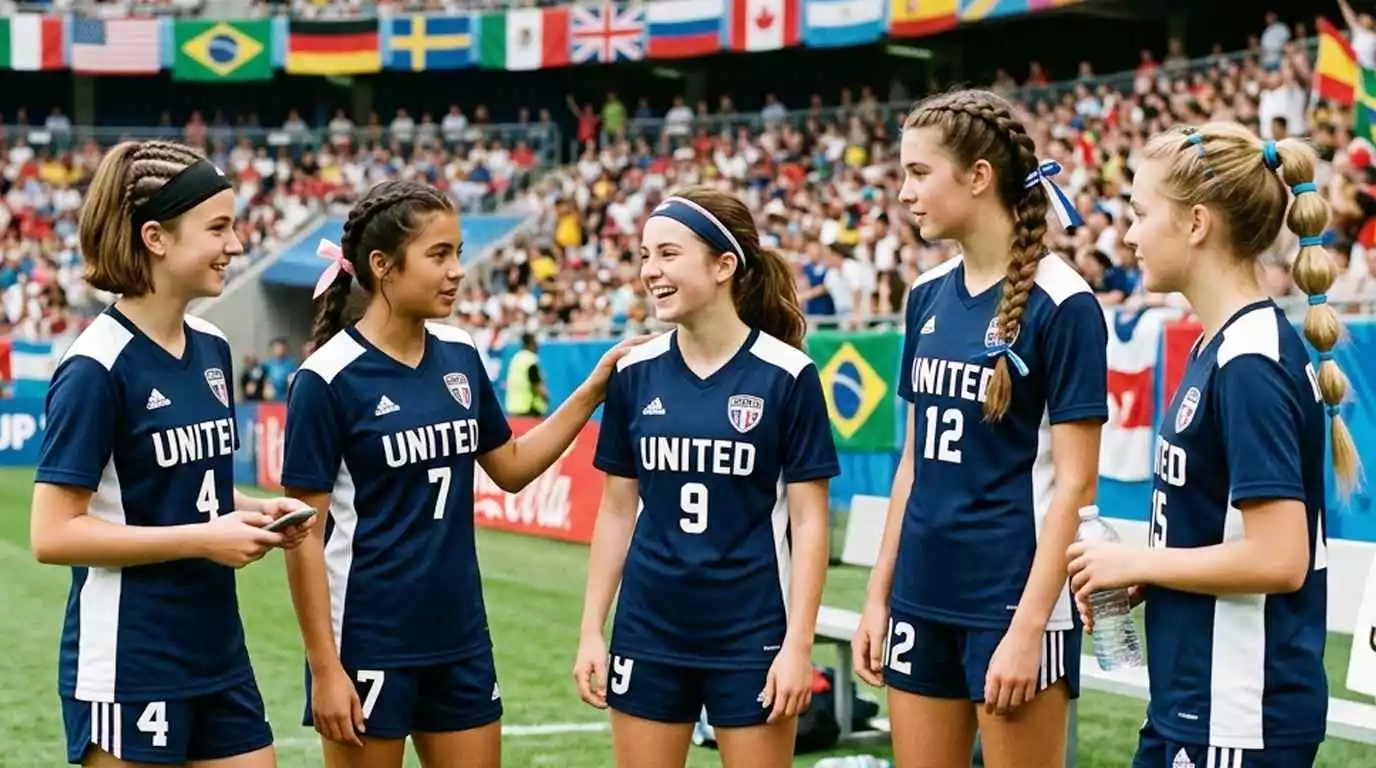 Cute soccer hairstyles by hair length short medium and long hair