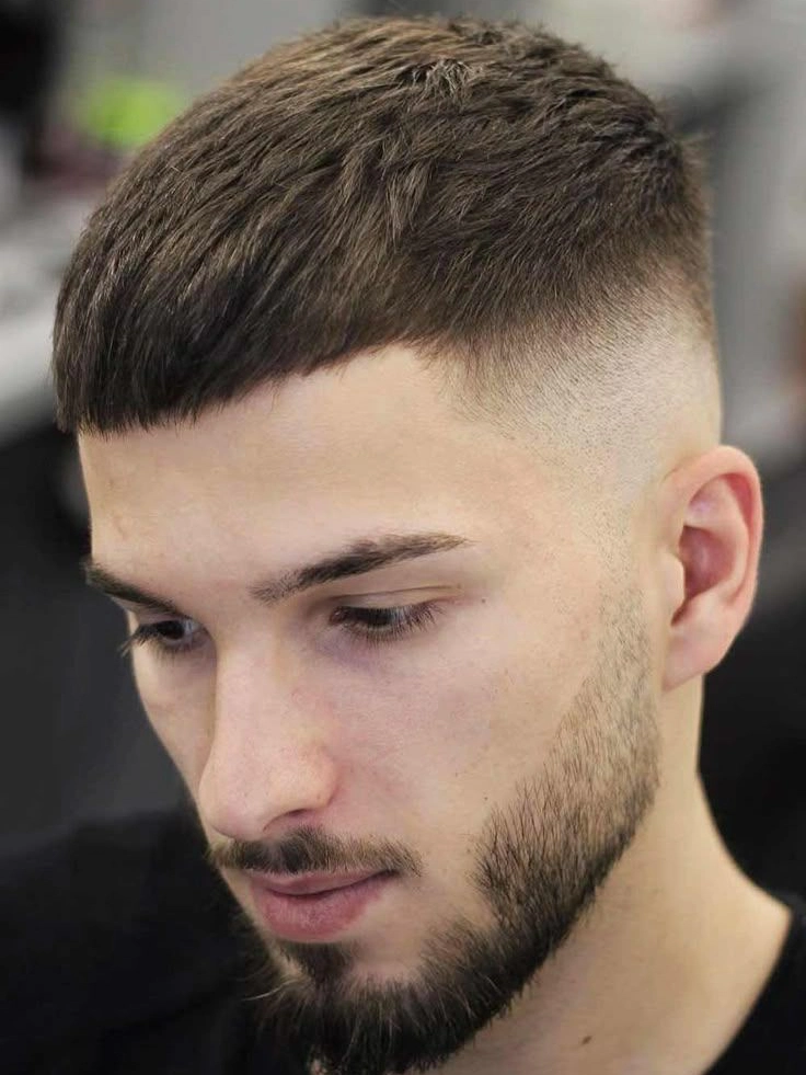 fade haircuts including low, mid, high, skin, and drop fades on different hair types.