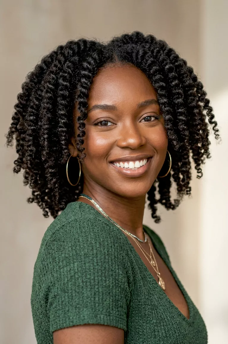 Twist out hairstyles for black natural hair