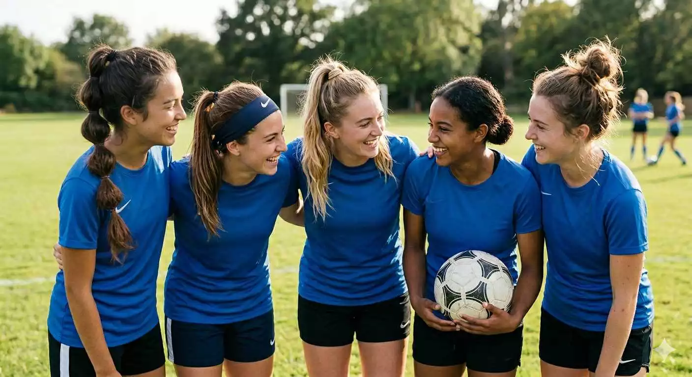 Easy soccer hairstyles that stay in place for practice and game day