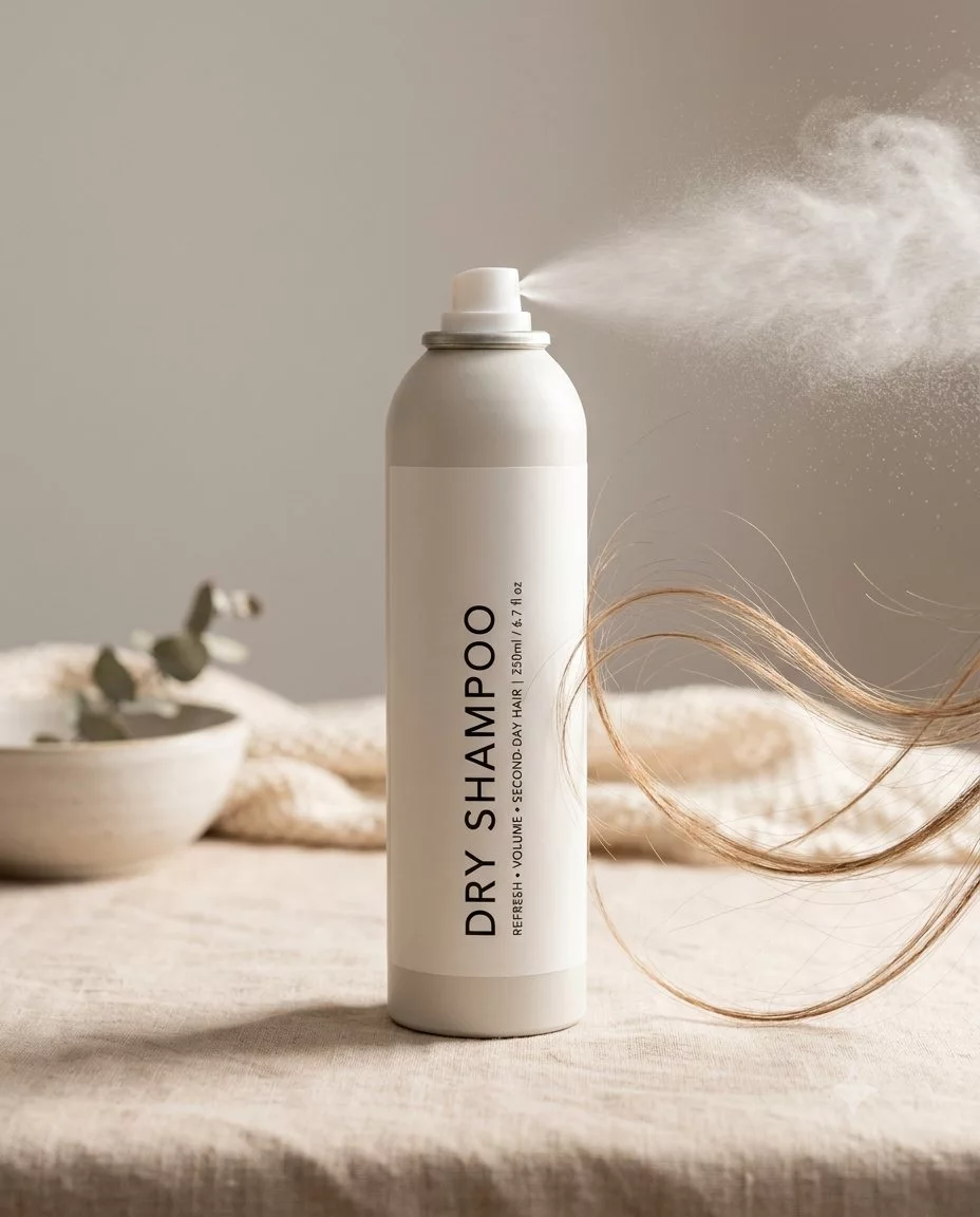 Dry shampoo for second-day volume and oily roots
