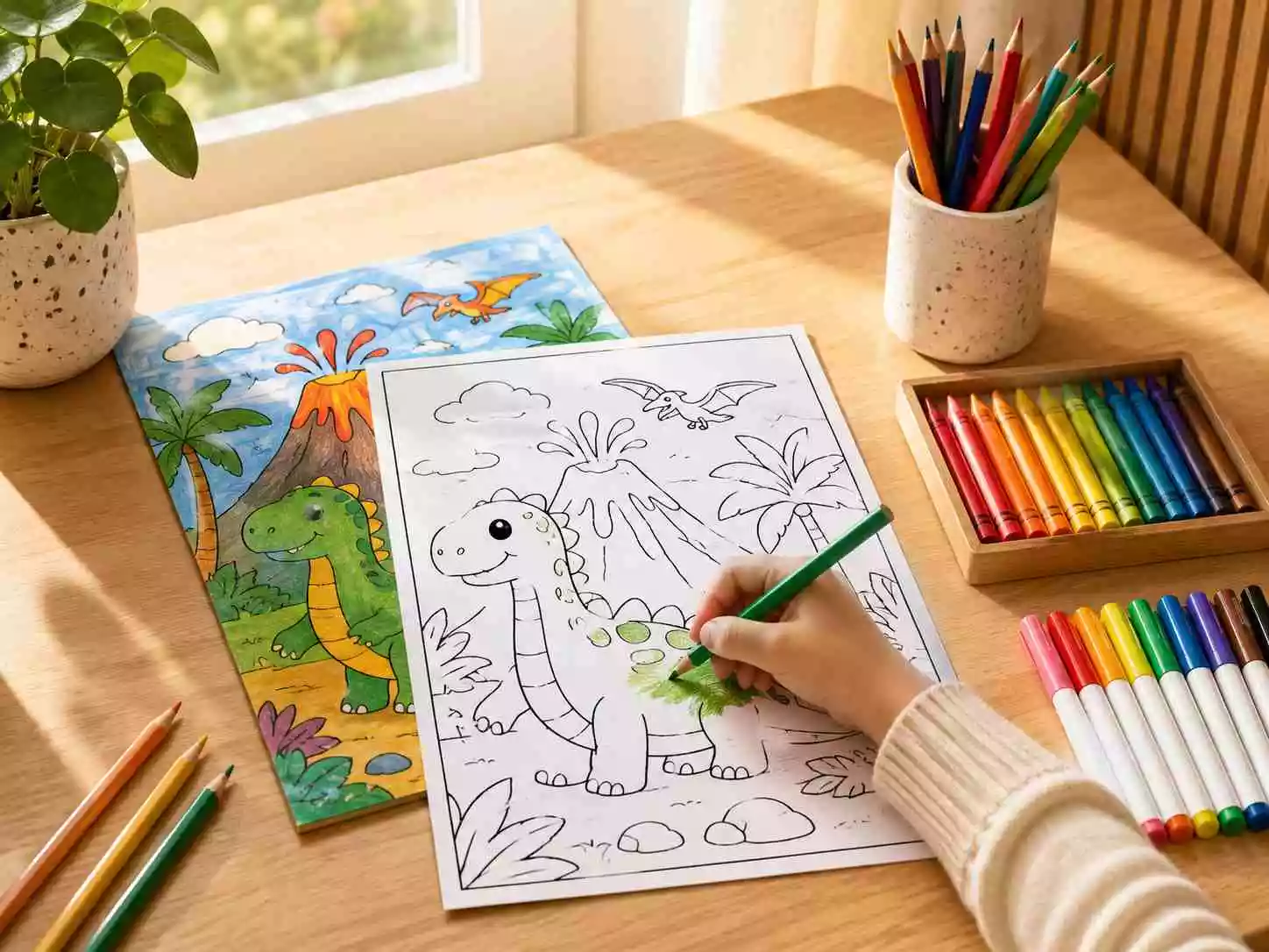 Download printable coloring pages in standard image formats
