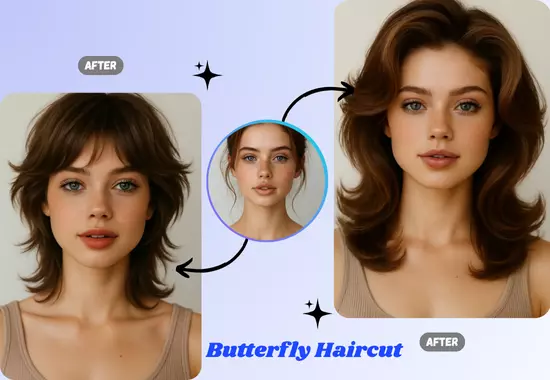 Butterfly Haircut