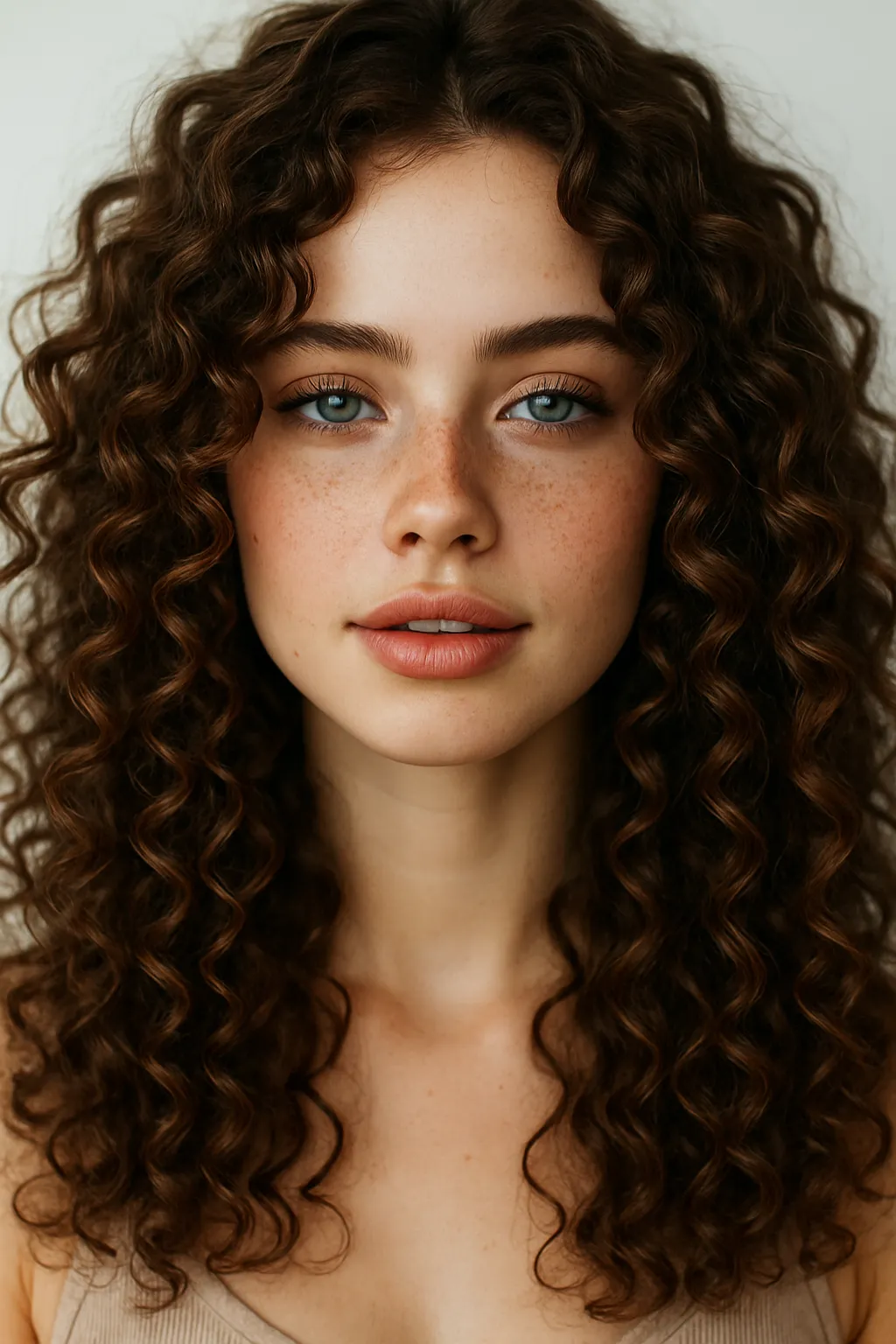 Medium Curly
