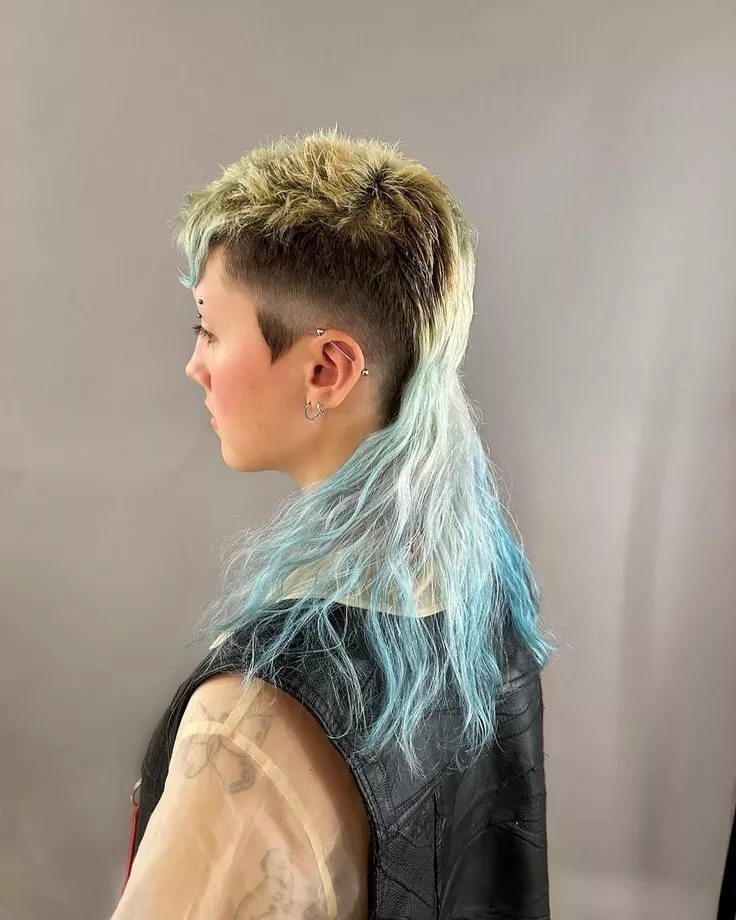 modern mullet,short mullet,soft mullet,mullet fade