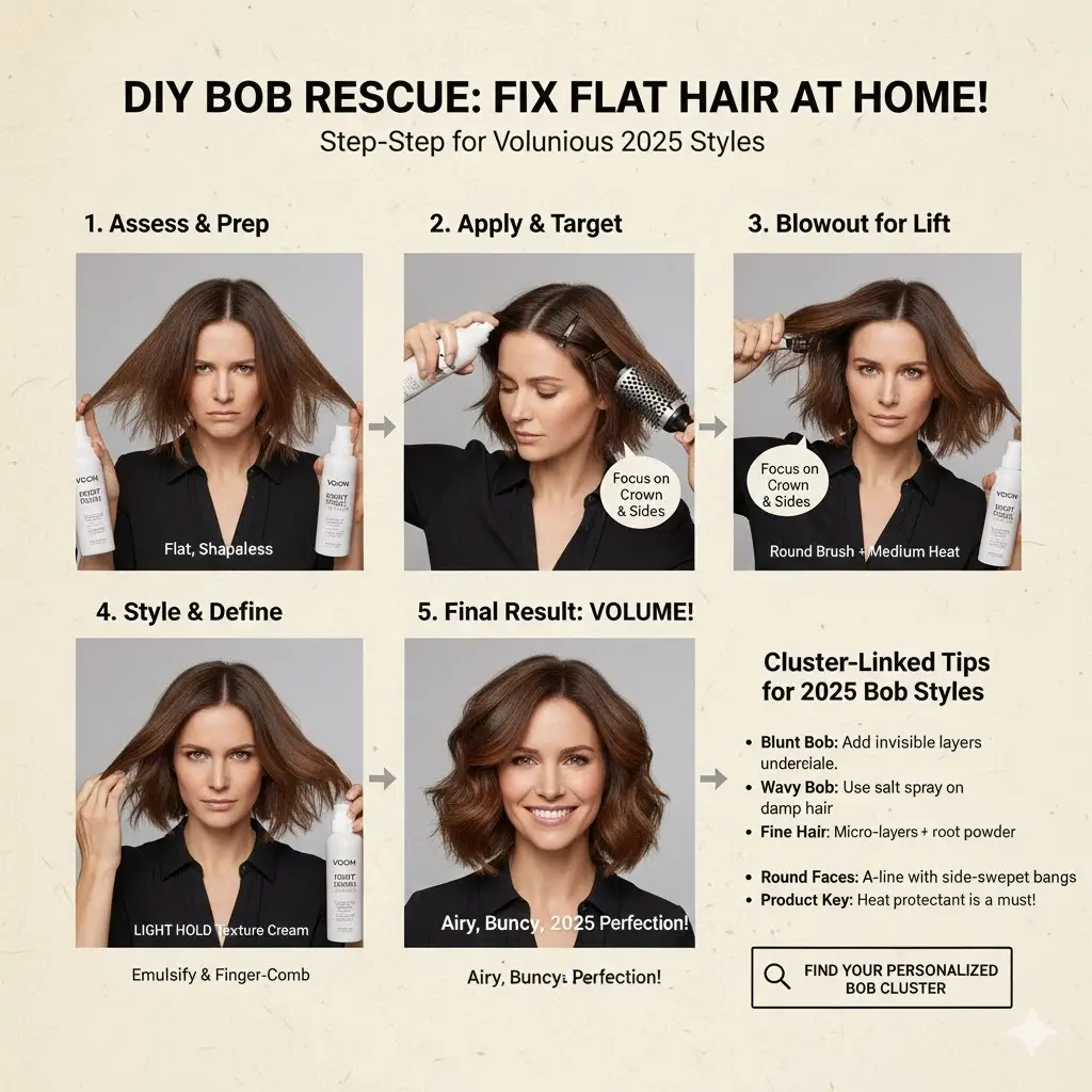 Home fix steps for bob mistakes, cluster-linked