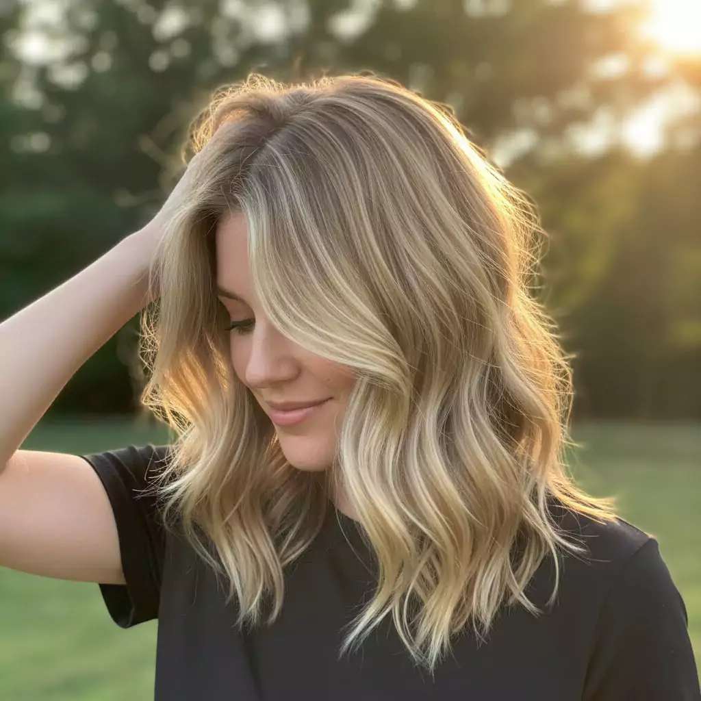 Grown out textured lob