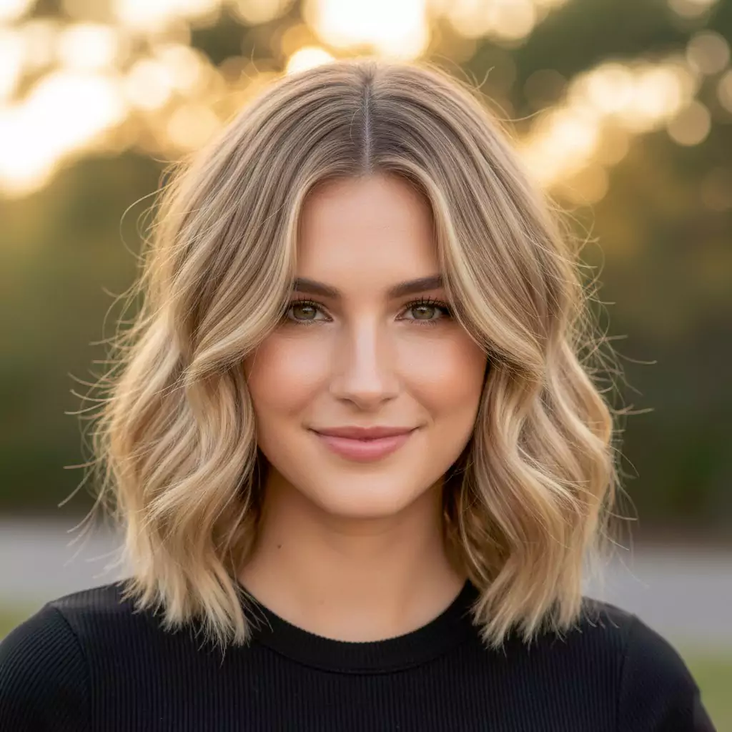 Wavy textured lob