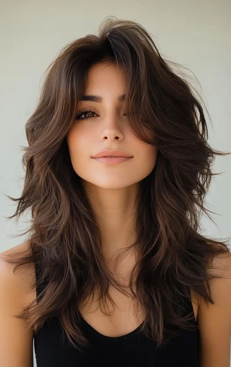 Long Layered Butterfly Cut
