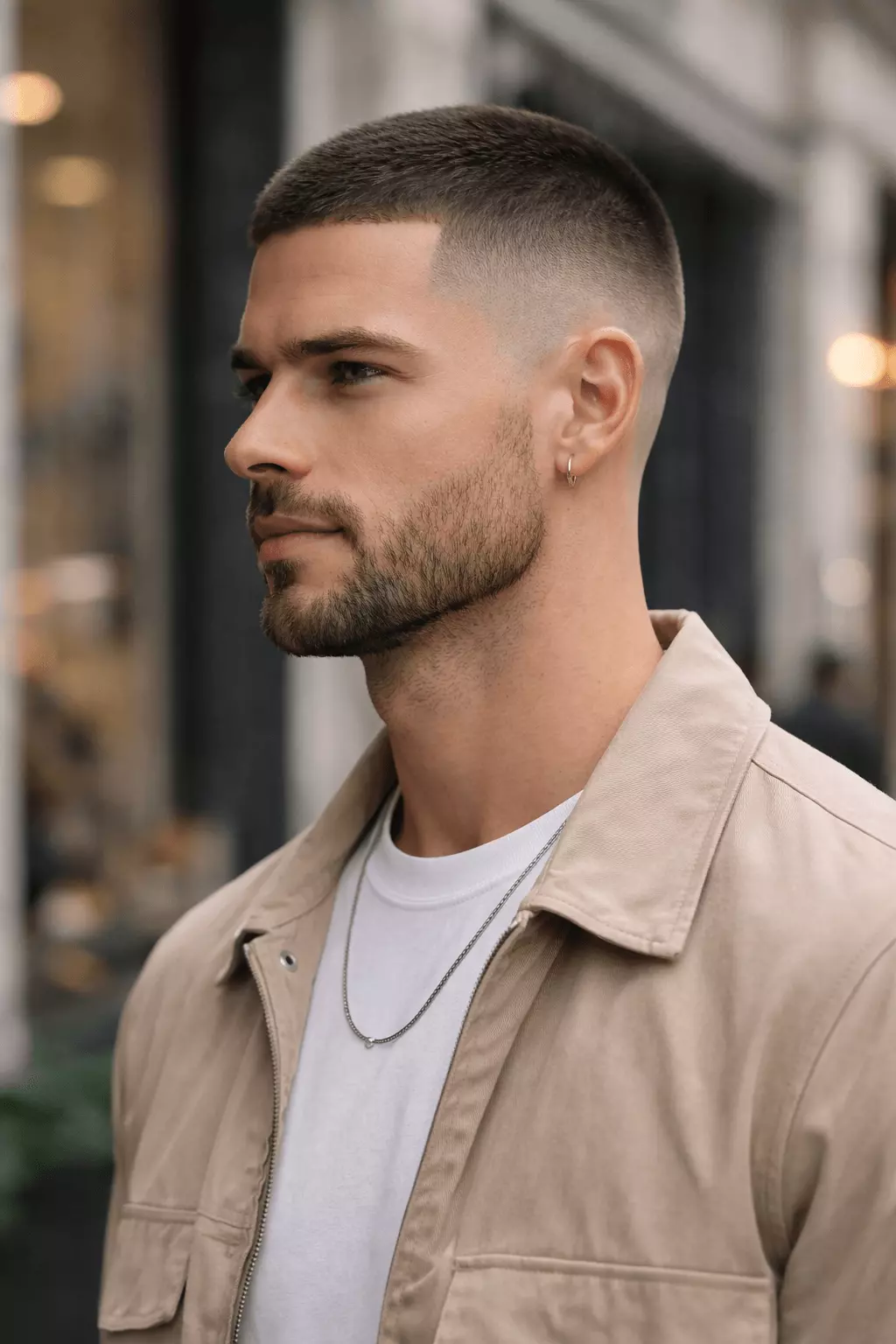 Buzz Cut Fade AI Preview