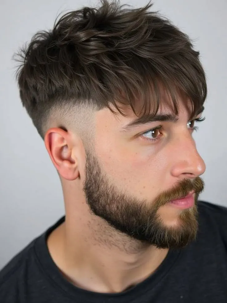 Trendy mid fade hairstyle in India, modern men's grooming inspiration