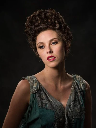 Ancient Roman noble woman with towering ceremonial coiffure